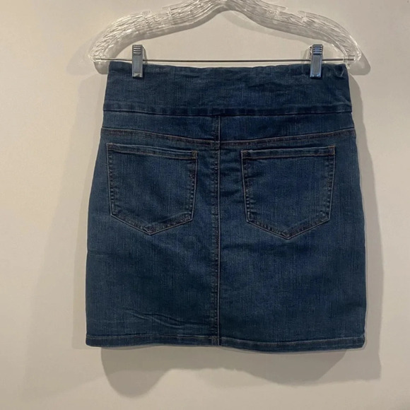 Chadwicks of Boston Denim Skirt Skort Medium Wash Women’s Size 4 (183) - Picture 2 of 4